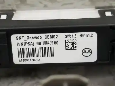 Автозапчасти б/у внутренний свет за citroen c3 (s desde 09/2009) 1.2 12v ссылки oem iam 9818840980  9818840980