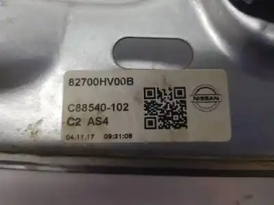 Автозапчасти б/у задний правый стеклорегулятор за nissan qashqai ii suv (j11, j11_) 1.2 dig-t ссылки oem iam 82700hv00c  82700hv00b