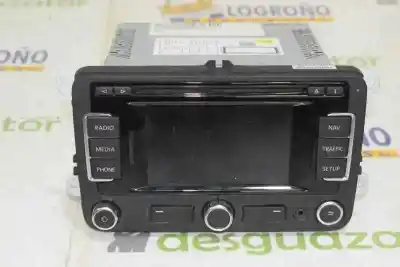 Peça sobressalente para automóvel em segunda mão módulo / sistema de navegação gps por volkswagen golf vi 2.0 16v tsi referências oem iam 3c0035270b