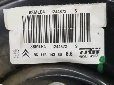 Автозапчасти б/у тормозной серво за citroen c3 (s desde 09/2009) 1.2 12v ссылки oem iam 1909894980  1909894980