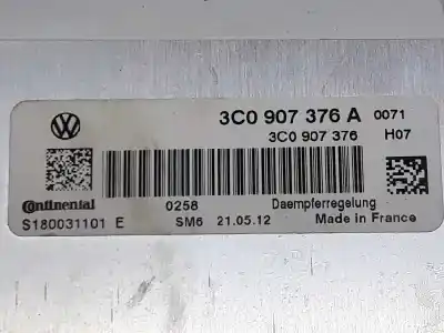 Recambio de automóvil de segunda mano de centralita suspension para volkswagen golf vi 2.0 16v tsi referencias oem iam 3c0907376a 3c0907376a s1800311101e 