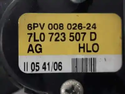 Автозапчастина б/у педальний потенціометр для audi q7 (4l) 3.0 v6 24v tdi посилання на oem iam 7l0723507d  7l0723507d