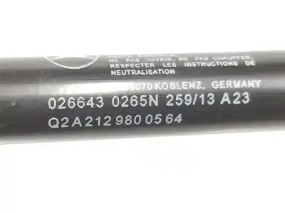 Second-hand car spare part tailgate gas strut for clase c clase c lim. 2.1 cdi oem iam references a2129800564