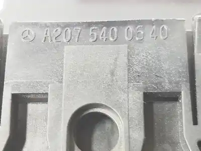 Second-hand car spare part fuse box unit for clase c clase c lim. 2.1 cdi oem iam references a2075400640  a2075400640