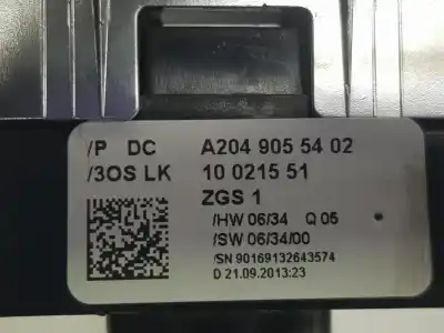 Second-hand car spare part left front power window switch for clase c clase c lim. 2.1 cdi oem iam references a2049055402