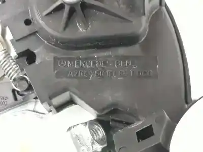 Second-hand car spare part trunk lock for clase c clase c berlina 2.1 cdi oem iam references a2047500185  a2047500185