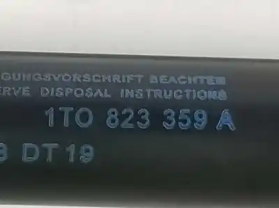 Автозапчастина б/у амортизатор капота для volkswagen caddy ka/kb (2k) 1.9 tdi посилання на oem iam 1t0823359a  1t0823359a