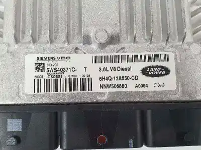 Автозапчасти б/у блок управления двигателем за land rover range rover (lm) 3.6 td v8 ссылки oem iam nnw506880  6h4q12a650cd