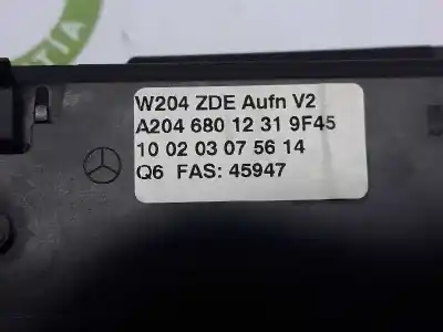 Second-hand car spare part multifunction display for clase c clase c berlina 2.1 cdi oem iam references a2048205497  a20468012319f45