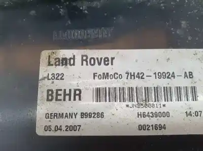 Автозапчасти б/у нагревательный вентилятор за land rover range rover (lm) 3.6 td v8 ссылки oem iam jnb500011  7h4219924ab