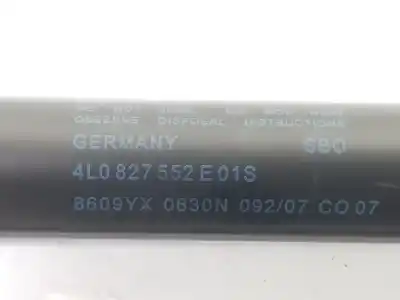Second-hand car spare part tailgate gas strut for audi q7 (4l) 3.0 v6 24v tdi oem iam references 4l0827552e  4l0827552e