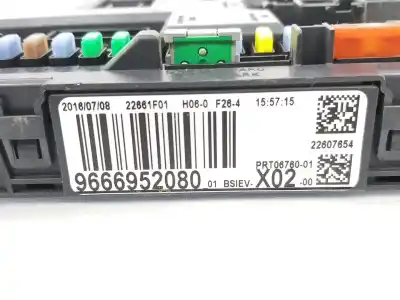 Pezzo di ricambio per auto di seconda mano scatola relè/fusibili per citroen c3 picasso (sh_) 1.6 bluehdi 100 riferimenti oem iam 9666952080  657071