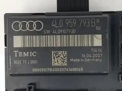 Автозапчасти б/у электронный модуль за audi q7 (4l) 3.0 v6 24v tdi ссылки oem iam 4l0959793b