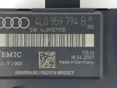 Автозапчасти б/у электронный модуль за audi q7 (4l) 3.0 v6 24v tdi ссылки oem iam 4l0959794b  4l0910795b