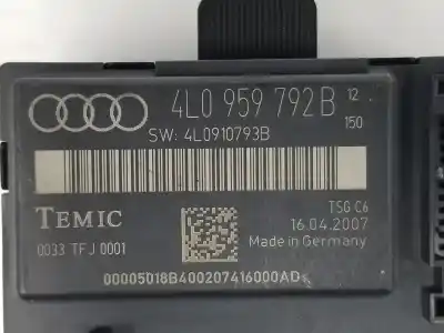 Автозапчасти б/у электронный модуль за audi q7 (4l) 3.0 v6 24v tdi ссылки oem iam 4l0959792b