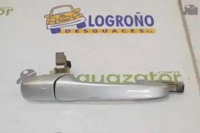 Peça sobressalente para automóvel em segunda mão puxador exterior traseiro direito por mazda 6 sedán (gg) 2.0 di (gg14) referências oem iam gj6a72410d22