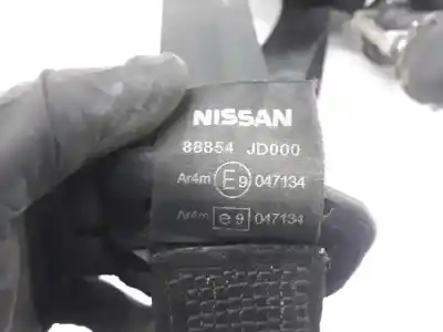 Автозапчастина б/у центральний задній ремін безпеки для nissan qashqai / qashqai +2 i (j10, nj10, jj10e) 1.5 dci посилання на oem iam 88854jd000  88854-jd000