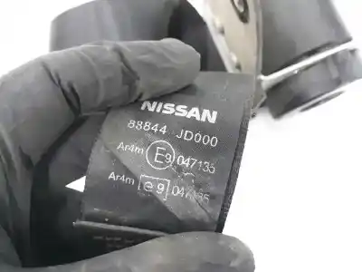 Автозапчастина б/у задній правий ремін безпеки для nissan qashqai / qashqai +2 i (j10, nj10, jj10e) 1.5 dci посилання на oem iam 88844jd000  88844-jd000
