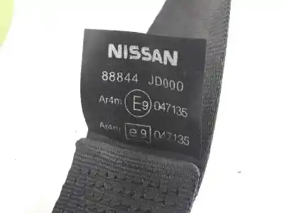 Автозапчастина б/у задній лівий ремін безпеки для nissan qashqai / qashqai +2 i (j10, nj10, jj10e) 1.5 dci посилання на oem iam 88844jd000  88844-jd000