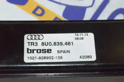 Автозапчасти б/у регулятор стекла заднего левого за audi q3 (8ub, 8ug) 2.0 tdi ссылки oem iam 8u0839461  8u0839461