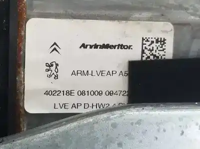 Second-hand car spare part driver left window regulator for citroen ds3 base oem iam references 9221fx  102218e