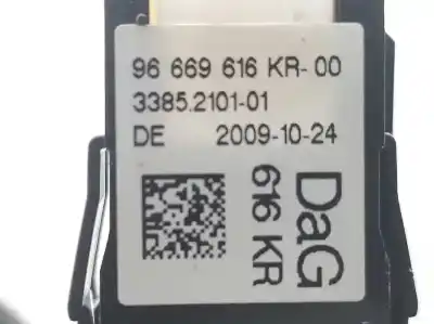 Second-hand car spare part switch for citroen ds3 base oem iam references 96669616kr  3385