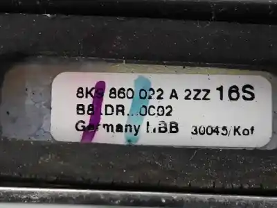 Автозапчасти б/у крышные бары за audi a4 b8 avant (8k5) 2.7 tdi ссылки oem iam 8k986022a  8k986022a