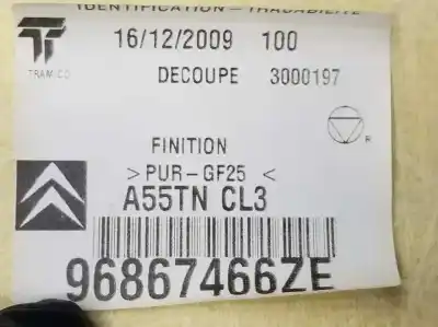 Автозапчасти б/у внутренняя крыша за citroen ds3 base ссылки oem iam 96867466ze  96867466ze