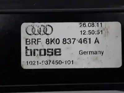 Автозапчасти б/у регулятор стекла переднего левого за audi a4 b8 avant (8k5) 2.7 tdi ссылки oem iam 8k0837461e  8k0837461e