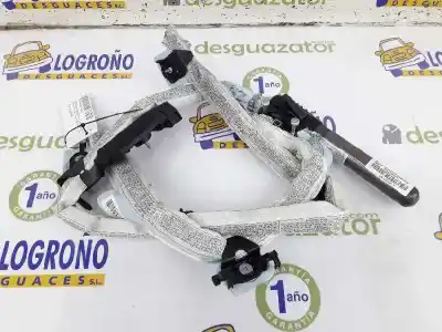 Peça sobressalente para automóvel em segunda mão airbag de cortina dianteiro direito por bmw serie 1 berlina 2.0 16v d referências oem iam 72126956484