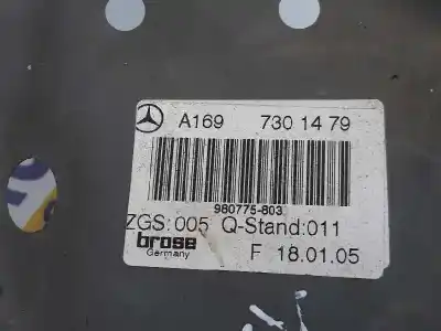 Piesă de schimb auto la mâna a doua mecanism actionare geam spate dreapta pentru clase c clase a 2.0 cdi referințe oem iam a1697303479  a1697303479