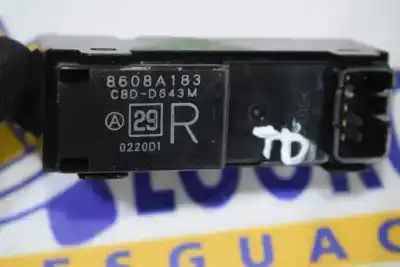 Second-hand car spare part rear right power window switch for mitsubishi outlander (cw0) 2.2 di-d cat oem iam references 8608a183  8608a183