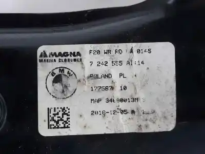 Автозапчасти б/у регулятор стекла заднего левого за bmw serie 1 lim. (f21) 1.6 turbodiesel ссылки oem iam 51357281883  51357281883