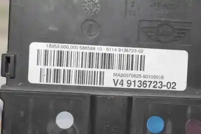 Second-hand car spare part fuse box unit for mini mini 1.6 16v oem iam references 61149136724  61149136724