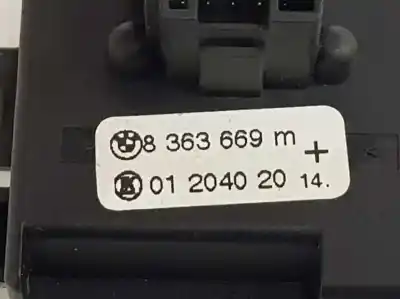 Pezzo di ricambio per auto di seconda mano comando pulito per bmw 3 compact (e46) 320 td riferimenti oem iam 61318363669  8363669