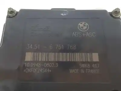Second-hand car spare part abs for bmw 3 (e46) 320 d oem iam references 34516751768  5wk8467