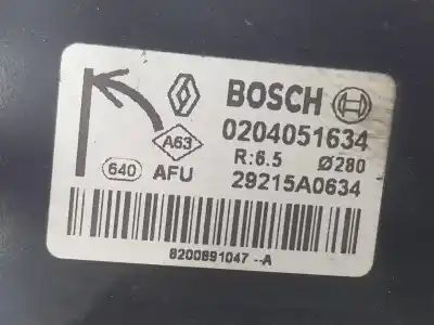 Автозапчастина б/у гальмівний серво для renault kangoo express (fw0/1_) 1.5 dci 75 (fw07 fw10 fw04) посилання на oem iam 7701209763  7701209763