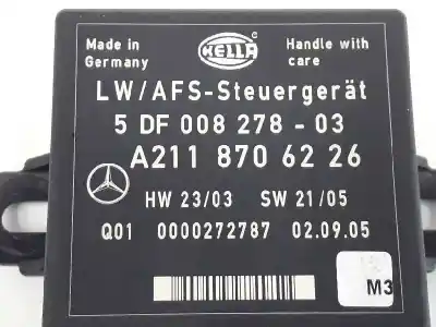 Second-hand car spare part light control unit for clase c clase r 3.0 cdi oem iam references a2118706226  2118706226