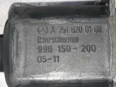 Second-hand car spare part rear left window motor for clase c clase r 3.0 cdi oem iam references a2518200108  1669060501