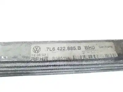 Second-hand car spare part steering oil cooler for volkswagen touareg (7la, 7l6, 7l7) 2.5 r5 tdi oem iam references 7l8422885a  7l6422885b