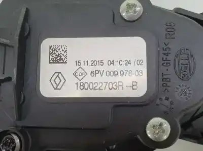 Автозапчасти б/у педальный потенциометр за dacia logan ii 1.5 dci ссылки oem iam 180022703r  180022703r