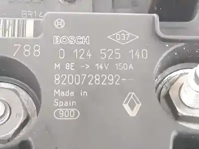 Автозапчастина б/у генератор для nissan qashqai / qashqai +2 i (j10, nj10, jj10e) 1.5 dci посилання на oem iam 8200728292  0214525140