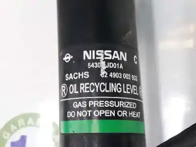 Автозапчастина б/у передній правий амортизатор для nissan qashqai / qashqai +2 i (j10, nj10, jj10e) 1.5 dci посилання на oem iam e4302jd01a  