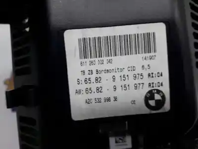 Tweedehands auto-onderdeel multifunctioneel display voor bmw 5 (e60) 520 d oem iam-referenties 65829151975  65829151977