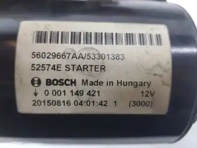 Second-hand car spare part starter motor for maserati ghibli 3.0 v6 d oem iam references 56029667aa 52574e 0001149421 