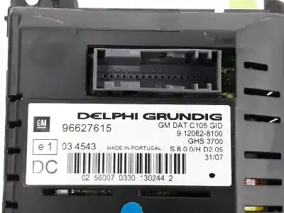 Автозапчастина б/у багатофункційний дисплей для opel antara 2.0 cdti cat (z 20 dmh / llw) посилання на oem iam 96627615  9 1