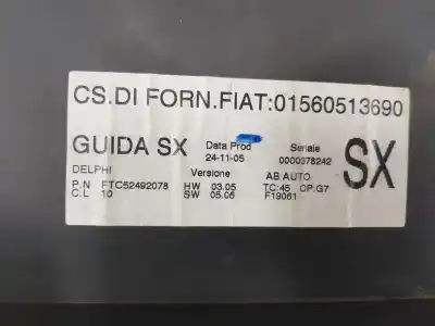 Автозапчасти б/у климат-контроль за alfa romeo gt (937_) 1.9 jtd (937cxn1b) ссылки oem iam 156074350  156074350