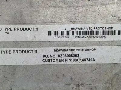 Peça sobressalente para automóvel em segunda mão intercooler por seat leon (1p1) 1.4 tsi referências oem iam 03c145749a  03c145749b