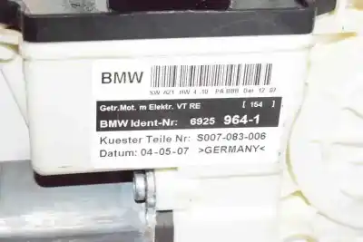Second-hand car spare part passenger side right window regulator for bmw x3 (e83) 2.0 d oem iam references 51333448250  51333448250