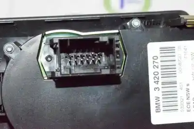 Second-hand car spare part headlights switch for bmw x3 (e83) 2.0 d oem iam references 61313420270  61313420270